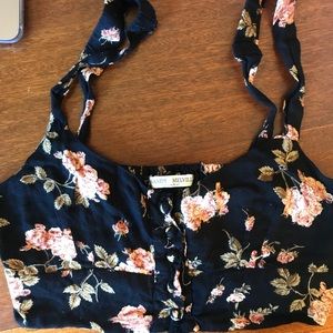 Floral Brandy Melville bralette